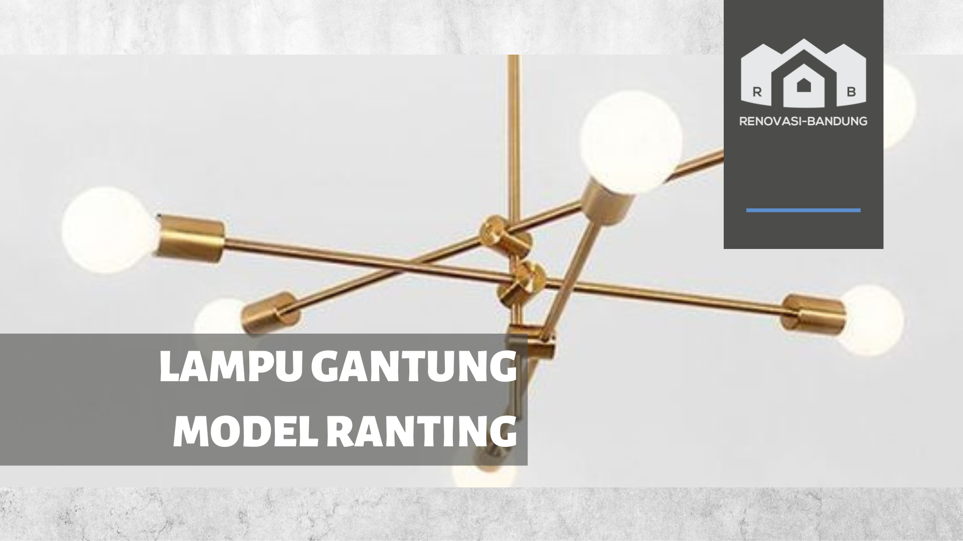 6 Inspirasi Lampu Gantung Minimalis – Renovasi Bandung